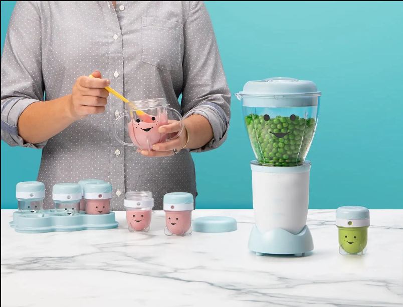 16-Piece Baby Food Blender in Blue or White childrensterritory