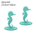 Mermaid Theme DIY Seagrass Seahorse for Party Decoration childrensterritory