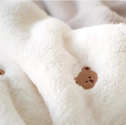 Warm Soft Fleece Swaddling Blankets for Baby childrensterritory