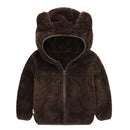 Toddler/Kids Girls Boys Hooded Warm Surcoat/Sweatshirt