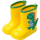 Non-slip Cartoon Dinosaur Design Children Rain Boots childrensterritory