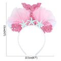 Mermaid Tail Party Headband Photo Props for Girls childrensterritory