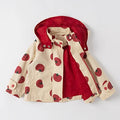 Designer Kids Girls Hooded Windbreaker Jackets childrensterritory