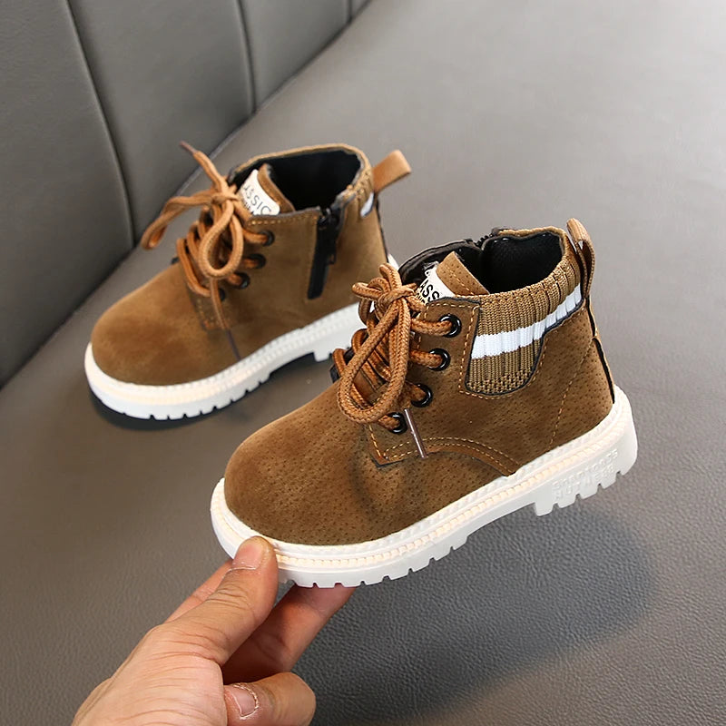 Casual Plush Warm Ankle Shoes for Kids childrensterritory