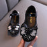 Little Girls Rhinestone Bow Design Princess Party Shoes childrensterritory