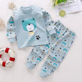 Kids Cartoon Print Long-Sleeved Clothing Set childrensterritory