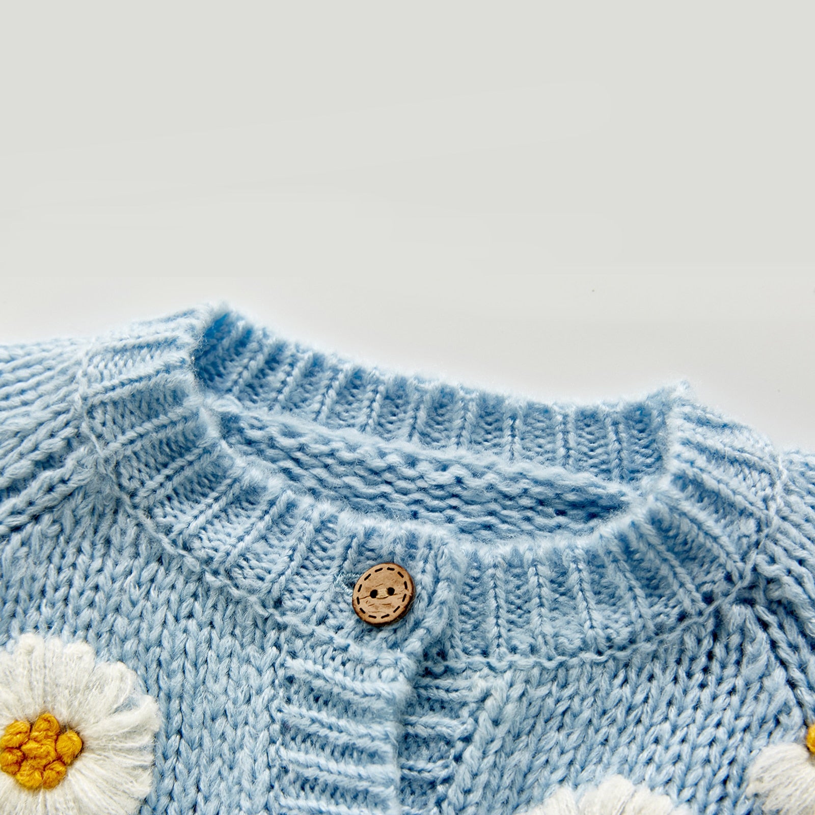Baby O-Neck Floral Printed Knitting Sweaters, 2Colors childrensterritory