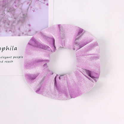 Velvet Scrunchie Hairband For Girls