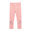 Kids Girls Cartoon Pattern Skinny Cotton Trousers childrensterritory