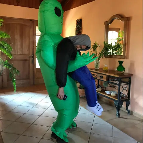 Inflatable Alien Scary Cosplay Costume For Kids/Adults childrensterritory