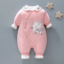 Baby Kids Cartoon Design Soft Winter Bodysuits childrensterritory