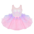 Shiny Sequins Design Tutu Ballet Dress for Little Girls childrensterritory