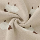 Cartoon Print Soft Cotton Fabric Baby Blankets childrensterritory