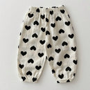 Cute Printed Baby Casual Summer Trousers for Girls childrensterritory