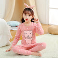 Kids Unisex Cartoon and Floral Print Soft Sleepwear Pajamas Sets childrensterritory