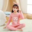 Kids Unisex Cartoon and Floral Print Soft Sleepwear Pajamas Sets childrensterritory