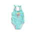 Kid Girl Ice Cream Printed Patchwork Beach Bodysuit childrensterritory