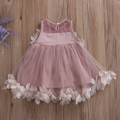Little Girls Floral Summer Party Fashion Dresses childrensterritory