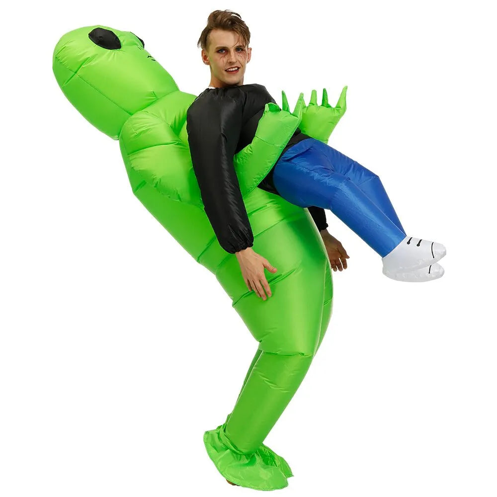 Inflatable Alien Scary Cosplay Costume For Kids/Adults childrensterritory