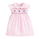 Little Girls Stylish Printed Elegant Summer Dresses childrensterritory