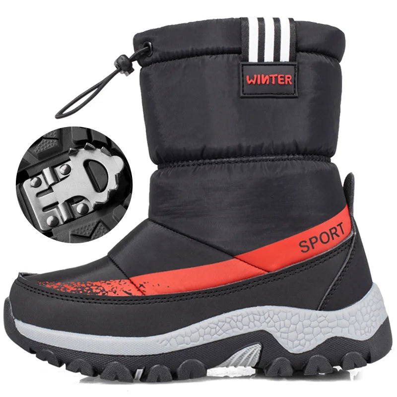 Premium, Thick, Cozy, and Warm Snow Boots for Kids