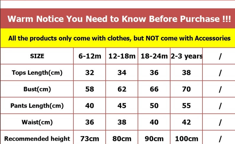 Animal Printed 2Pcs Casual Warm Baby Clothes Sets Tops + Pants childrensterritory