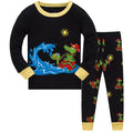 Kids Boys Cartoon Print Long Sleeve Cotton Sleepwear childrensterritory