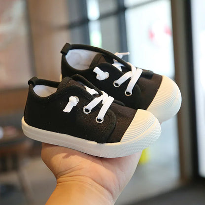 Kids Boys Lace-up Casual Canvas Shoes/Sneakers childrensterritory