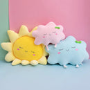 1Pc Sun and Clouds Design Ultra Soft Stuffed Baby Pillows childrensterritory