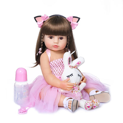 High Quality 50CM Full Body Soft Silicone Doll for Girls childrensterritory