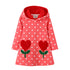 Toddler Girls Star Beading Printed Hooded Top childrensterritory
