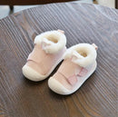 Warm Plush Baby Girls Boys Soft Bottom Snow Boots childrensterritory