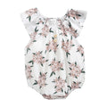 Baby Girl Printed Princess Bodysuits for Summer childrensterritory