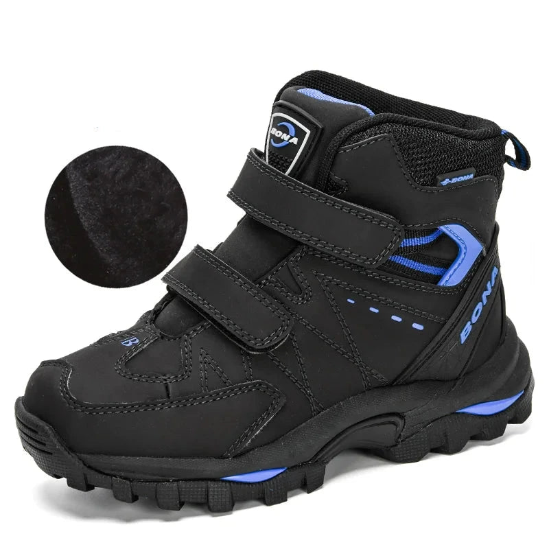 Kids New Designer Velcro High Top Climbing Shoes