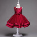 Elegant Baby/Kids Girls Lace Design Flower Dresses childrensterritory
