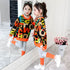 Kids Girls Letter Print Sweater + Leggings Two-Piece Clothing Set childrensterritory
