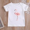 Stylish Cartoon Print Kids Girls Casual T-shirts childrensterritory