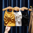 Little Girls Sleeveless Knitted Tanks Camisoles Bow Tops childrensterritory
