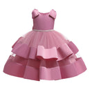 Kids Girls Elegant Tutu Flower Princess Party Dresses childrensterritory