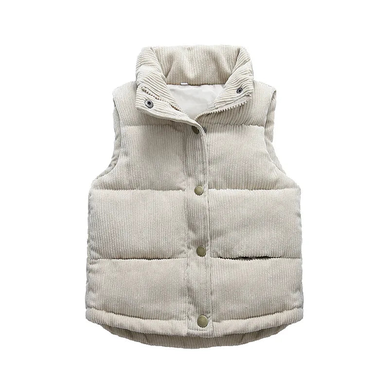 Warm Thick Cotton Waistcoat for Kids childrensterritory