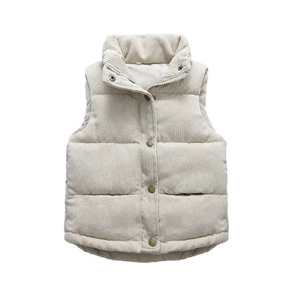 Warm Thick Cotton Waistcoat for Kids childrensterritory