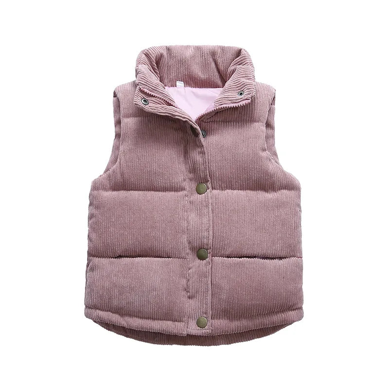 Warm Thick Cotton Waistcoat for Kids childrensterritory