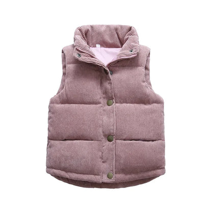 Warm Thick Cotton Waistcoat for Kids childrensterritory