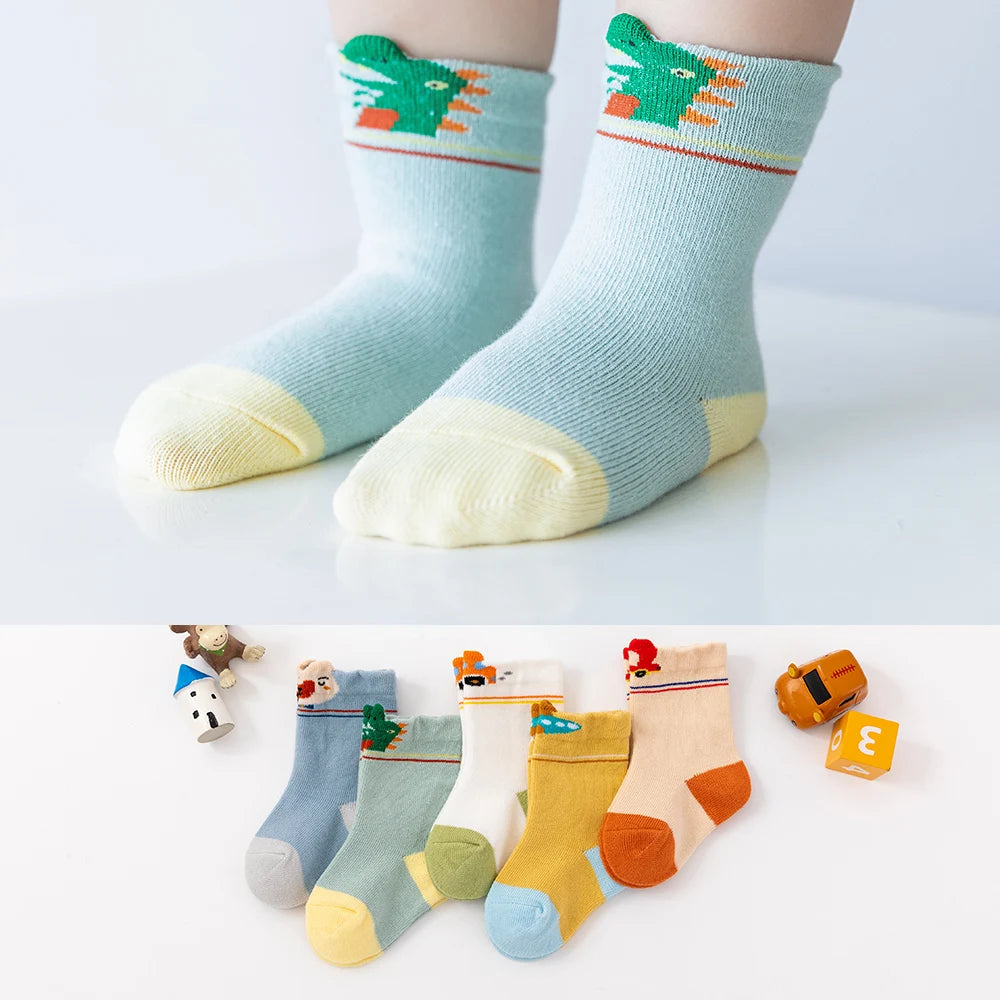 Solid Colour Soft Newborn Baby Socks childrensterritory