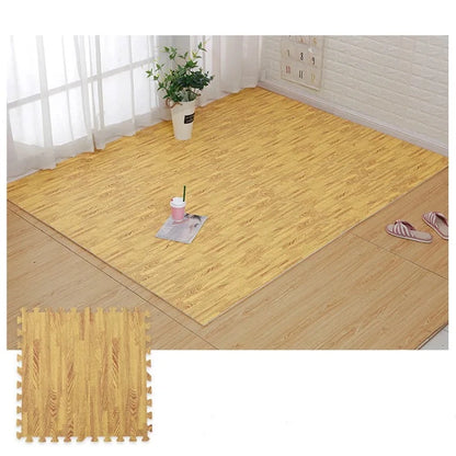 Wood Grain Interlocking Baby Play Mat 30*30cm childrensterritory