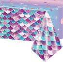 Under The Sea Mermaid Theme Waterproof Tablecloth childrensterritory