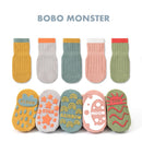 Cute Pattern: 3 Pairs/lot Anti-Slip Baby Cotton Socks childrensterritory