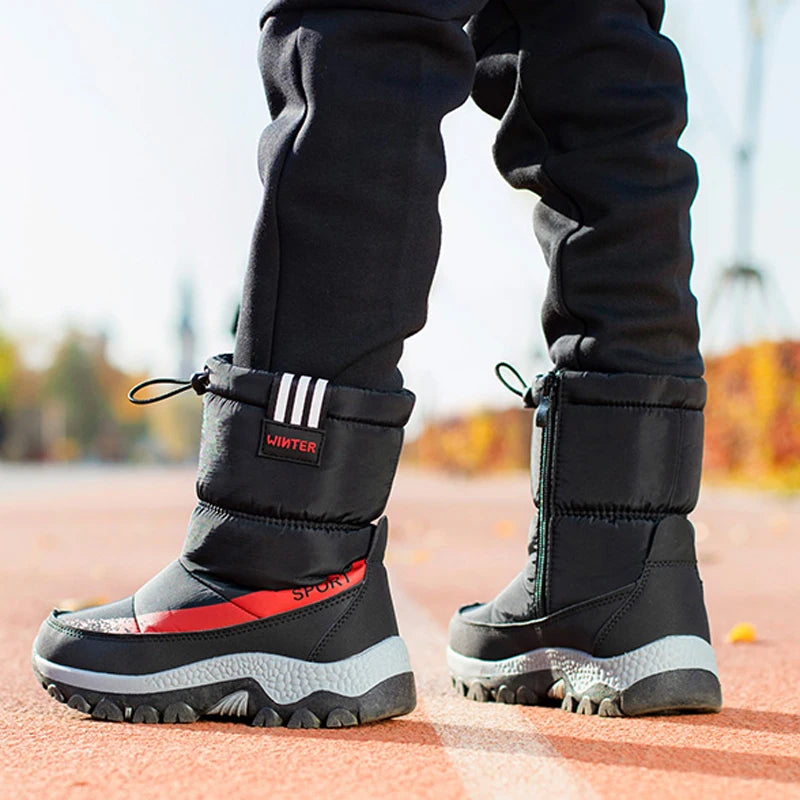 Premium, Thick, Cozy, and Warm Snow Boots for Kids