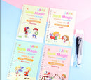 Reusable Writing Practice Set of 4 Magic Copybooks childrensterritory
