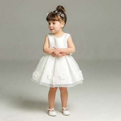 Baby Girl Tulle Baptism/Christening Princess Dresses childrensterritory